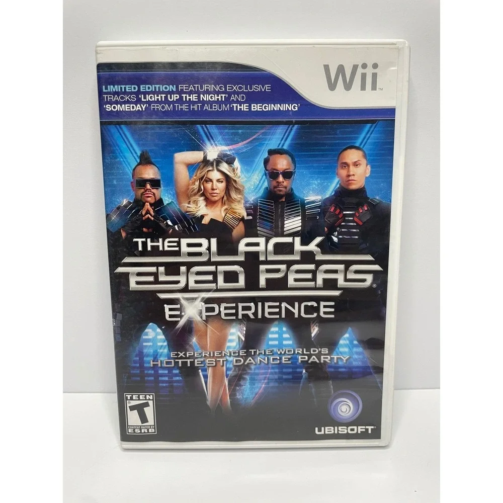 The Black Eyed Peas Experience Nintendo Wii Limited Edition Ubisoft Dance Game